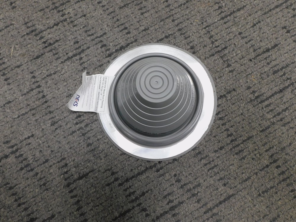 Dektite: #3 (1/4″ – 5″) GRAY Round High Temp Silicone Flexible Pipe Flashing