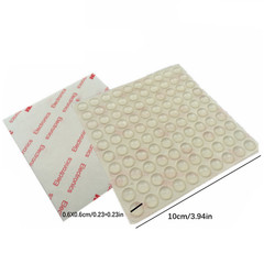 500* Silicone Rubber Feet Bumpons Clear Round Self Adhesive Anti Slip Circle