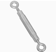 National Hardware Zinc-Plated Eye & Eye Turnbuckle 3/16 x 5-1/2 in. 10 Pack
