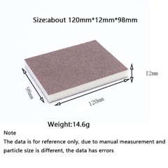 Foam Sanding Block 60-600 Grit Wet/Dry Sandpaper Sponge Abrasive Pads Polishing