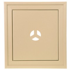 Mid America Vinyl Mount Master Mounting Block Slim Line 084 Wheat