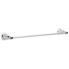 Franklin Brass Kinla 1-Pack 24 Towel Rack For Bathroom Polished Chrome Towel