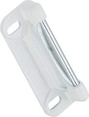 NOS 5-pack National Hardware storm Screen Door Strike Plate White N213-322