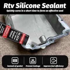 RTV Silicone Gasket Maker, High Temp Silicone Resist Oil, Anti-Freeze 170g Red