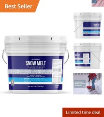 Snow Melt 1 Gallon, Fast-Acting & Powerful, Pet & Eco-Friendly Pellets