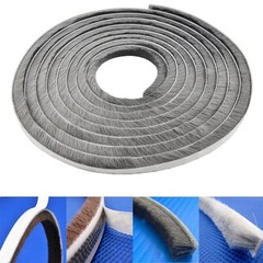 Excluder Tape Hardware Home Improvement Noise Seal Self-adhesive 5 Meter