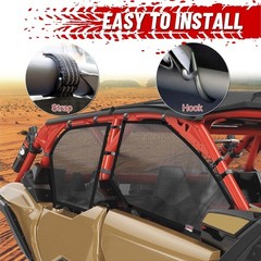 X3 Max Window Nets Compatible with Can Am Maverick X3 Max 2017-2025 Set of 4….