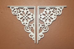 1-SHELF BRACKET,ORNATE SHELF BRACE,GARDEN AND HOME DECOR,ALL OCCASION GIFT, B-30