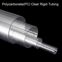 Rigid Round Clear Tubing 11mm ID x 13mm OD x 150mm Length Plastic Tube