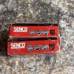 [2 Boxes Of 5,000]SENCO 18 Gage 1/4″ Crown 5/8″ Leg Galvanized Staples #L10BABN