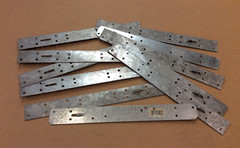 Simpson Strong-Tie ST12 Connector, 16-Ga. Steel, 1.25 x 11-5/8-In. lot of 11