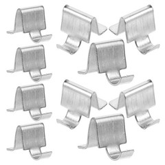 50pcs Shelf Support Clips: Heavy Duty Iron Shelving Brackets Clips For Kitchen