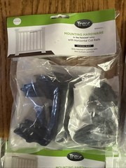 5x Trex Mounting Hardware Horizontal Charcoal Black BKHZACCYKIT 2x 22.5 GasketPK
