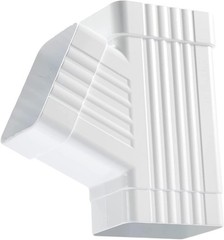 3×4 White Downspout Gutter Y Connector Rainwater Diverter Stainless Steel