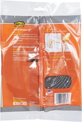 02071 1/4 in. x 1/2 in. x 17 ft. Gray Economy Foam Window Seal for Medium Gaps