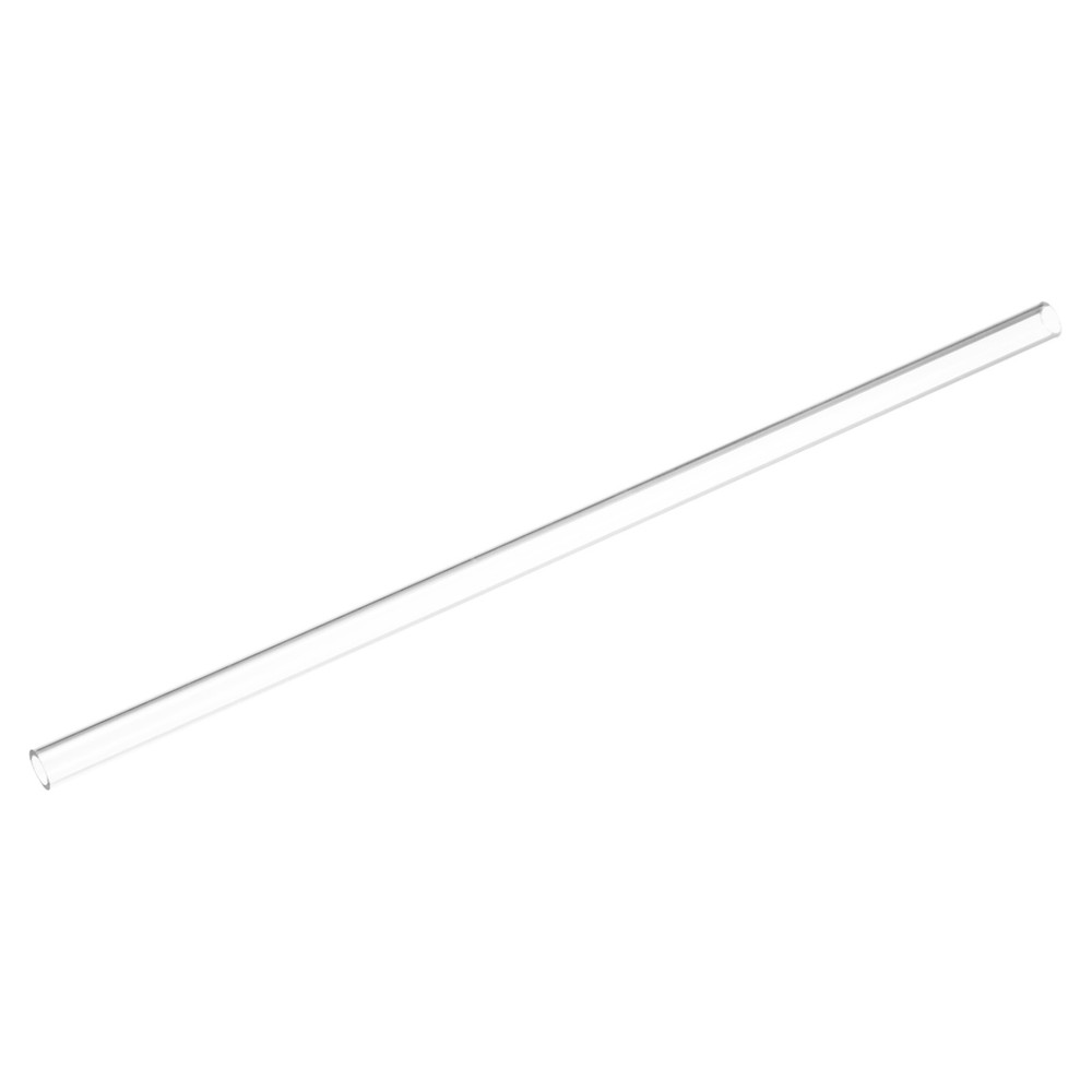 2pcs Clear Rigid Tubing Pipe 8mm(5/16″) ID x 11mm OD 305mm Plastic Tube