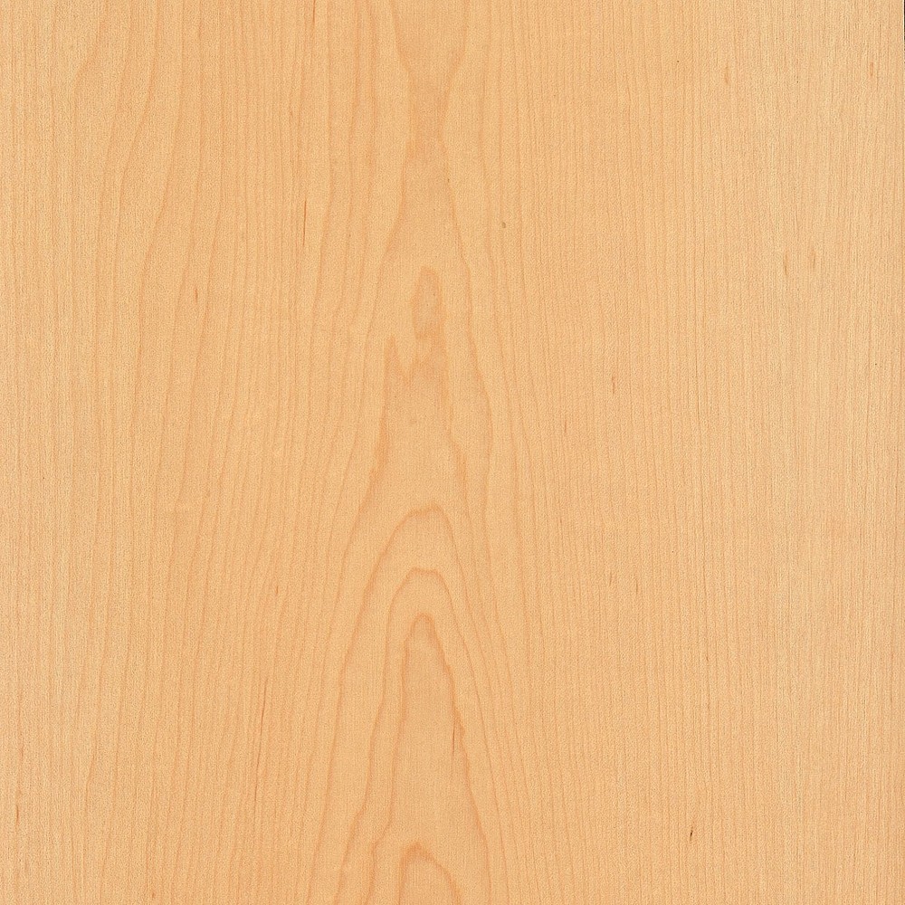 Wood-All Maple Wood Veneer Sheet Plain Sliced/Flat Cut 24X96 A Grade 10 Mil