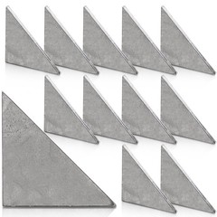 10 Pack 3 Inch Steel Gusset Plate Weldable Paintable Heavy Duty Support DIY