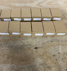 Emtek 86458US4 Mod Hex 1-1/2 Inch Geometric Cabinet Knob, Lot of 12 *READ*