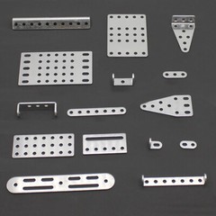 Aluminum Alloy Bracket Bracket Brace Fixing Plate Corner Reinforcing Model DIY