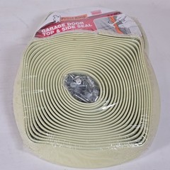 Garage Door Top & Side Weatherseal, 1-3/4″ W x 30′ L -SG30W White