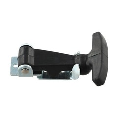 4 7 Rubber Flexible Draw Latch with Stainless Steel Brackets T Handle Design