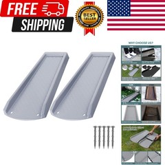 Rain Gutter Downspout Splash Block, Gutter Downspout Extensions for Water Dra…