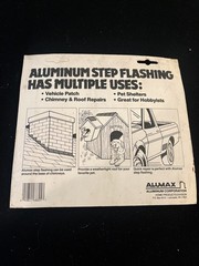 Alumax Aluminum Step Flashing 5X7 25 Pieces