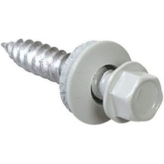 The Hillman Group 47727 10-Inch x 1-1/2-Inch White Painted Head Self Piercing
