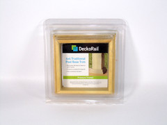 DeckoRail 4×4 Traditional Pose Base Trim, Pressure Treated, 97276 (Set of 2)