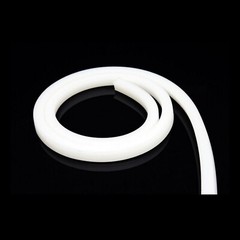 1m White Solid Square Silicone Rubber Strip Sealing Gasket 4/5/6/8/10/15/20/30mm