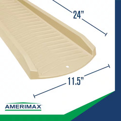 24 in. Stone Vinyl Splash Block