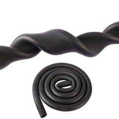 1M Fitness Equipment Handle Bars Thermal Insulation Rubber Pipe Sponge Foam Tube