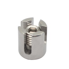 90 Degree Marine Grade Stainless Steel Wire Rope Trellis Cross Clip Rope Clamp