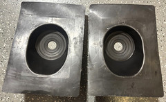 Lot of 2! Oatey All Flash Roof Flashings! 1 1/2″ 2″ 3″ No Caulk 15″ X 11″ 94151