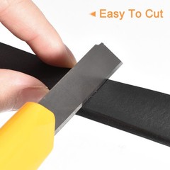 EPDM Rubber Foam Sheet Strip Neoprene Sheets Rolls 1/8″ T x 0.8″ W x 8′ L