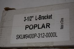L-Brackets Newel Kit for Stair Posts L Bracket Newel Kit 3-1/2″ 9400P-312-0000L