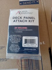 Aria Railing Replacement Deck Panel Attachment Kit AC16400