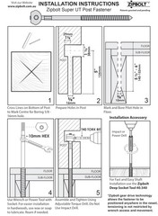 14.110 Super UT Newel Post Fastener — Quick and Easy Wrench-Free Installation…