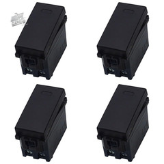 4 10A Compatible Buttons Vimar Arke Black Home Light Point Switches Ci Series