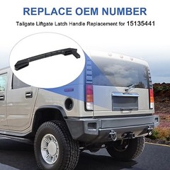 Replacement for Tailgate Liftgate Handle Exterior Textured Lever Hummer H2