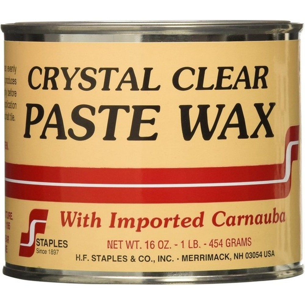 H. F. Staples 211 1lb Clear Paste Wax-1PK