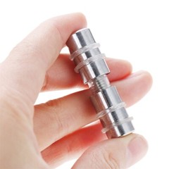 10Pcs Double Head Glass Shelf Holder Support Pins Studs Pegs Polished Chrome
