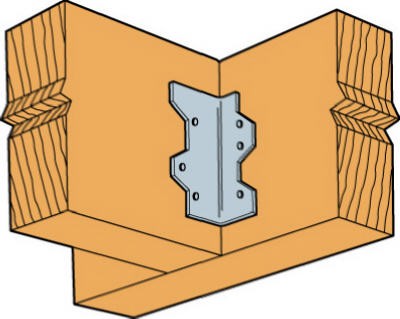 L Angle Connector, 16 Gauge Steel, 5 In. – L50