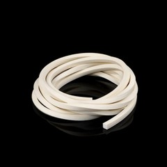 Square Silicone Strip White Sealing Sponge Strip Thickness*Width 4-25mm*4-30mm