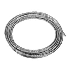 1/4″ (6mm) 25ft (8m) 304 Stainless Steel Cable Wire Rope 7 x 19 Strands