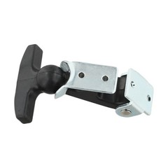 Sturdy Stainless Steel Rubber Hood Catch 4 7 Inch Flexible T Handle Hasp