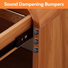 Rubber Feet for Electronics, Adhesive Stick on Black, Black Bumpers Pads