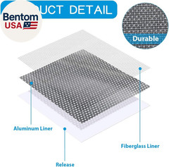 Drywall Repair Kit 20 Pack Aluminum Wall Repair Patch Kit, 2/4/6/8 Inch Fiber Me
