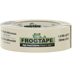ShurTape 105419 1.41″ x 60yd FrogTape Beige High Bond Exterior Painter’s Tape